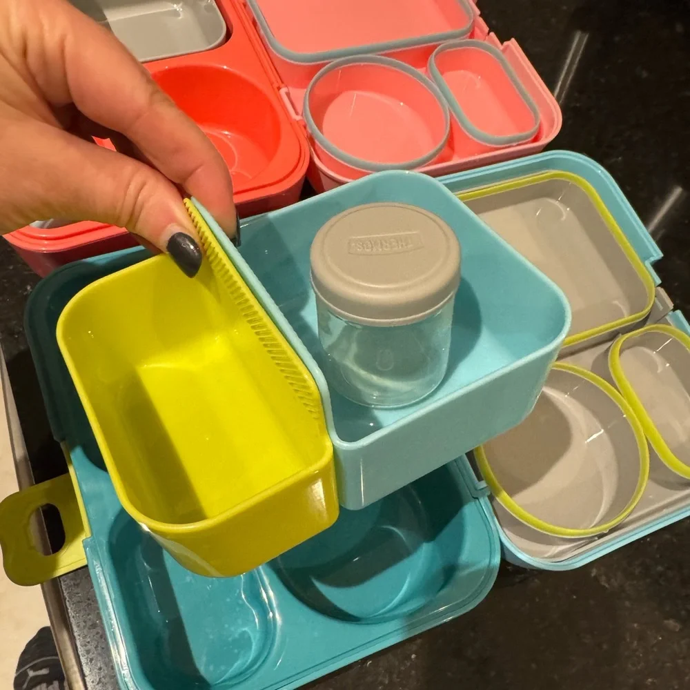 Colorful Bento Lunch Box Set - Picture 3 of 11